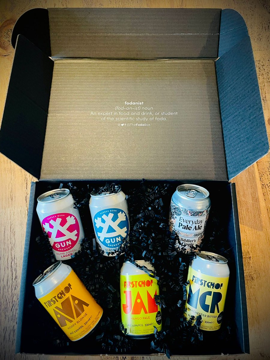 Shout out to <a href="/TheFodaBox/">FodaBox</a> for helping us get refreshments straight to everyone's doors 🍻 We were especially impressed to see a good #veganbeer range! #quiznight #fridayfeeling