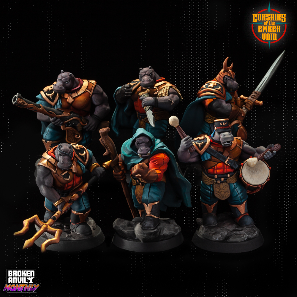 broken_anvil's tweet photo. How would YOU paint these minis? https://t.co/tWsBRKOfKz #miniaturepainting #paintingminiatures #brokenanvilmonthly #BAMminis #tabletopgaming #ttrpg #tabletoprpg #3dprinting #STLs #3dprints #dnd #dnd5e #dungeonsanddragons #dndminis #dndcharacter #dndplayer #5e #giff https://t.co/6HW6YedZRc