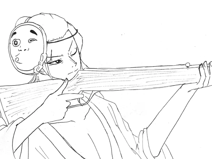 @Tubaki_IZ0 射的に真剣な👘 