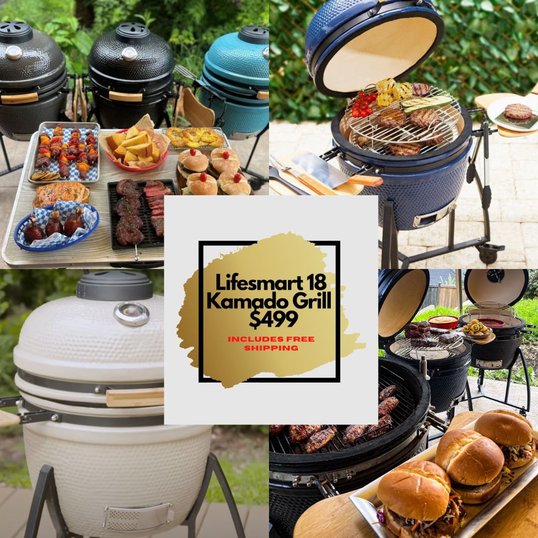 Lifesmart 18 Kamado Ceramic Grill on Sale for $499 🔥
SHOP NOW: makelifeeasy-485.myshopify.com/admin/themes/1…
#grills #grilling #summer #deals #dealsondeals #dealsonline #kamado #kamadogrill #kamadobbq #bbq #makelifeeasy #grillingwithlifesmart #lifesmart #charcoalgrill #charcoalgrilling #ceramicgrill