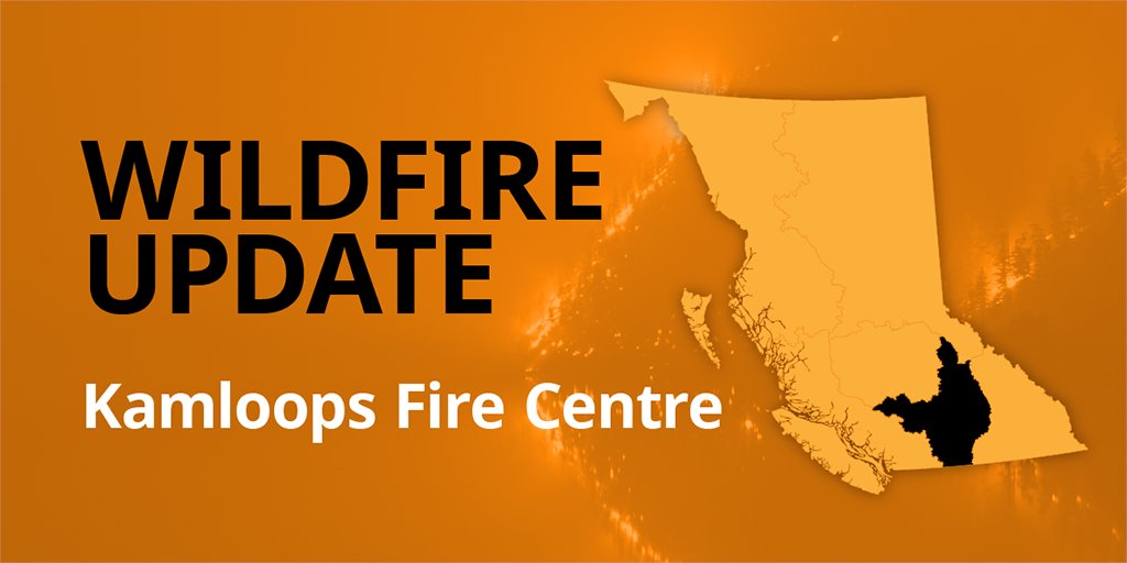 The Kamloops Fire Centre is responding to a number of fires within the Kamloops and Vernon region as a result of an ongoing lightning storm. These fires are being actioned by crews and aerial reconnaissance is being used to assess these fires.