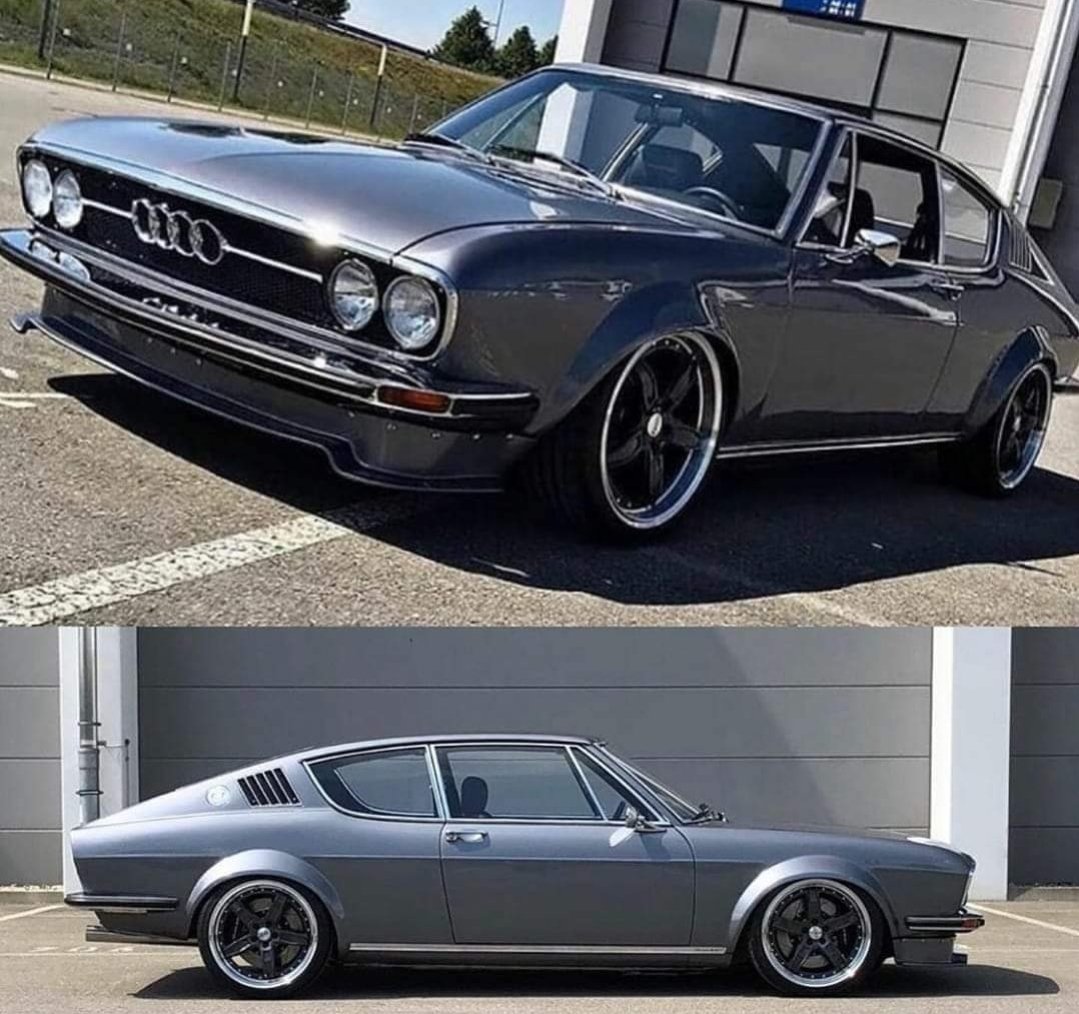 I just saw this Audi 100 Coupe S on FB and now l can't think of anything else. Jaw droppingly Gorgeous & Super Cool!