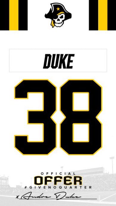 Andre_Duke1's tweet photo. #AGTG After a great conversation with  @coach_kriesel , I’m blessed to receive an offer from Southwestern University!🏴‍☠️ @OilerRecruiting @PearlandOilers https://t.co/bNRWcAEnjt