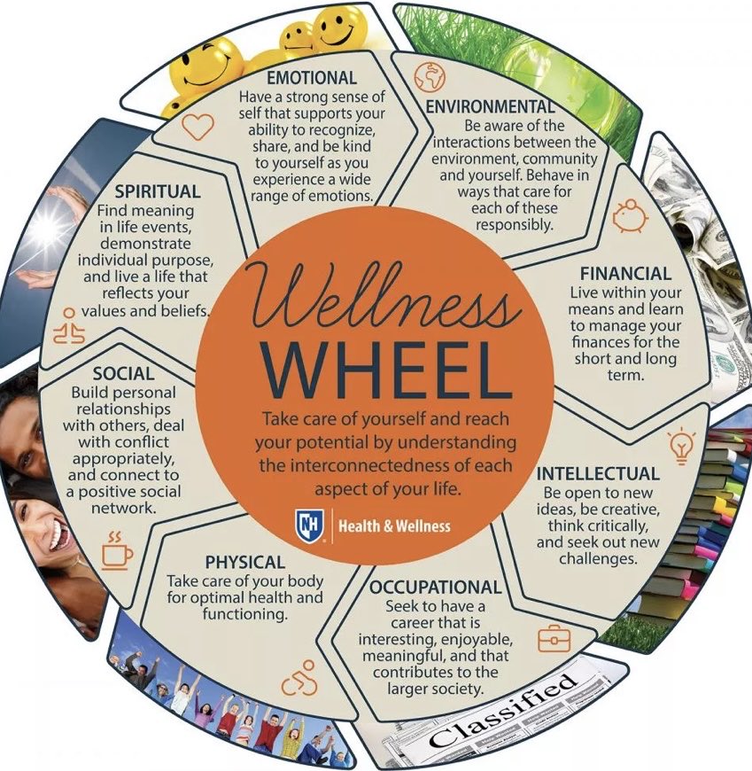 Okvalleygirl68's tweet photo. How’s your #wellnesswheel ? https://t.co/dFdCER09ev