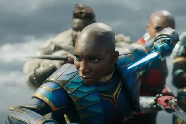 _ChristopherM's tweet image. &quot;How could a woman become the Black Panther without extensive training?&quot;

right.....like the women of Wakanda aren&apos;t part of a powerful warrior culture
