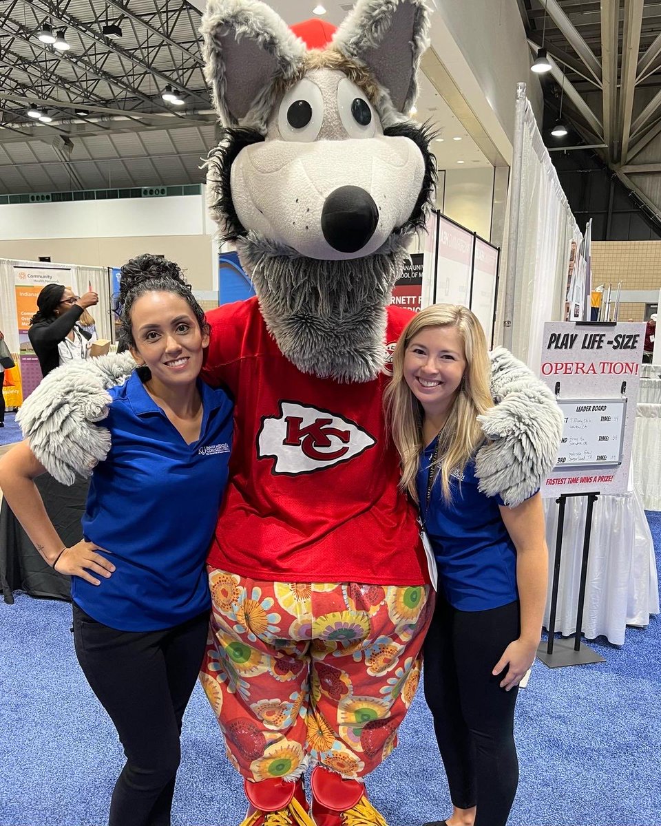 kufammed's tweet photo. @KHS_FamilyMed had a great 1st day at #AAFPNC. Come say hello at Booth 1212! @aafp @AAFP_FMIG #FMRevolution @KansasAFP https://t.co/xF6YTTyuNw