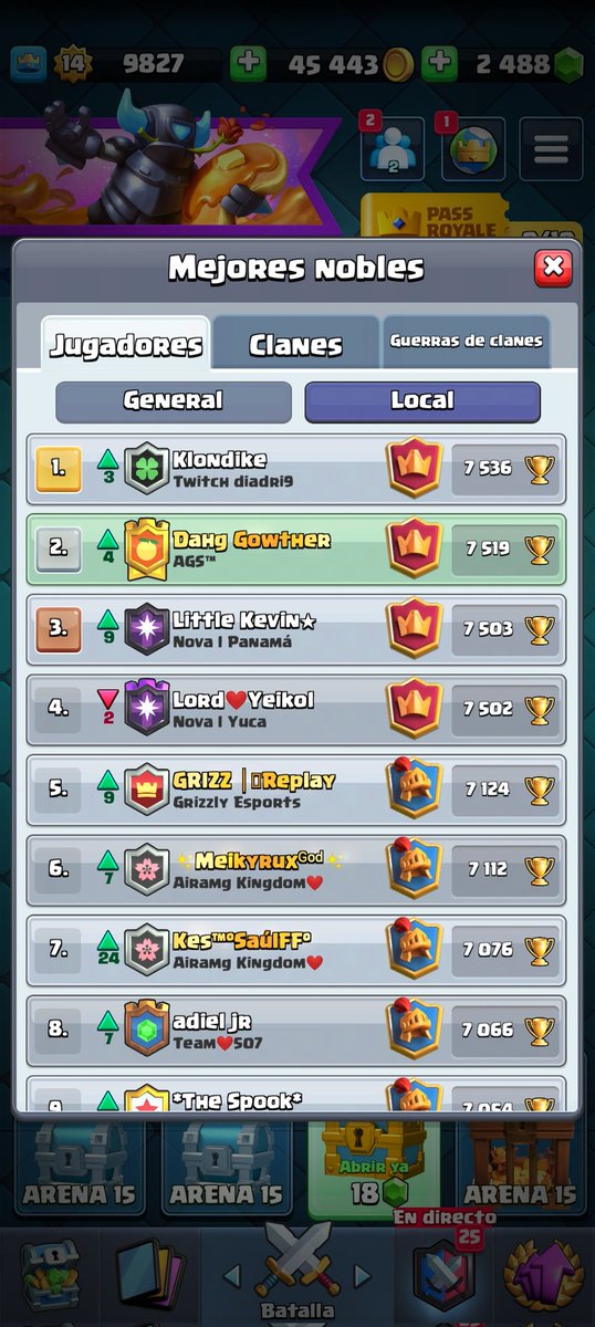 Manden sus bendiciones, 81 copas para la meta ❤😰
<a href="/ClashRoyaleES/">Clash Royale ES</a> tilt ahora no porfavor 
#ClashRoyale