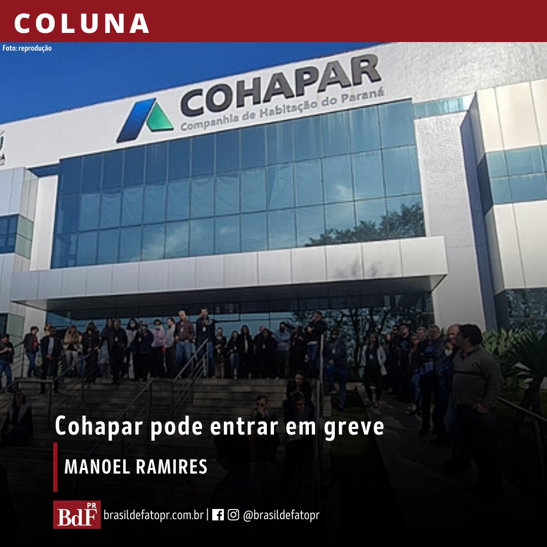 brasildefatopr's tweet photo. #Coluna | Categoria reivindica o pagamento dos reajustes atrasados, da data-base deste ano e da defasagem do vale-alimentação
Por Manoel Ramires

📲 Leia a coluna completa no link: https://t.co/hUAYsGh2SU

#Cohapar https://t.co/VyYWjOTngF