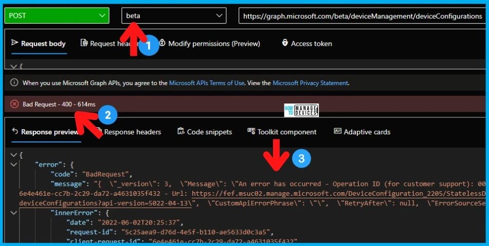 ✳️Create Intune Policy using Graph Explorer API POST HTTP Method ➡️ anoopcnair.com/create-intune-…