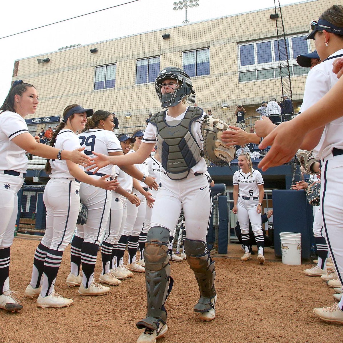 Friday Facts! <a href="/CassieLindmark_/">Cassie Lindmark</a> edition!

🥎 First Penn State catcher to earn NFCA All-Region since 2005
🥎 .400 batting average ranks seventh in program history
🥎 64 hits on the season are tied for ninth in school history

#WeAre