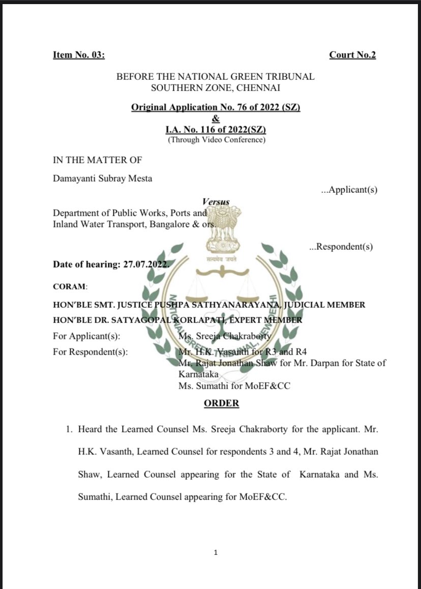 LivingEarthFndn's tweet photo. A petition by a fisher woman was filed on July 9th in The NGT - Chennai challenging  the legality of a road construction for the Honnavar port without clearances on the beach areas of Kasarkod in the CRZ-I, CRZ III, (NDZ) areas and a Olive Ridley turtle nesting area!On July 27… https://t.co/hjPUJc1WcK