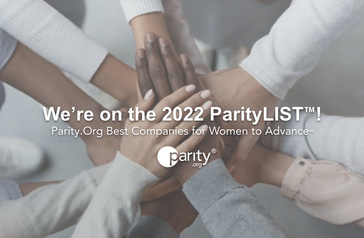 Proud to share <a href="/aetioninc/">Aetion, Inc.</a> is on Parity.Org's Best Companies for Women to Advance List! It's a great honor to be recognized for our sustained commitment to DE&amp;I, as this is one of the most crucial elements in bringing our innovations to life: bit.ly/3JgobFR