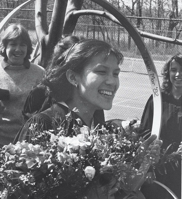 Wellesleymag's tweet photo. A fan of Wellesley traditions? Don't miss @_amita_'s feature, "Rolling Through the Years," on how Hooprolling has changed—and stayed the same—through the decades. https://t.co/mfENu8cXRW https://t.co/8fSj5Vco82