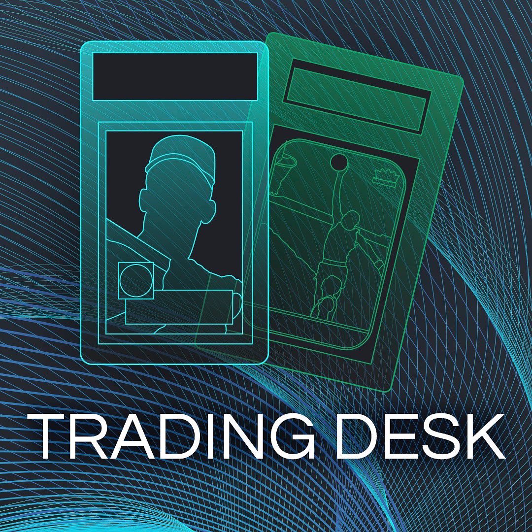 CollectableApp's tweet photo. Stop by booth 1437 and check out the trading desk 🏀

#collectableapp #thehobby #nscc22 https://t.co/1kFrUCarLl
