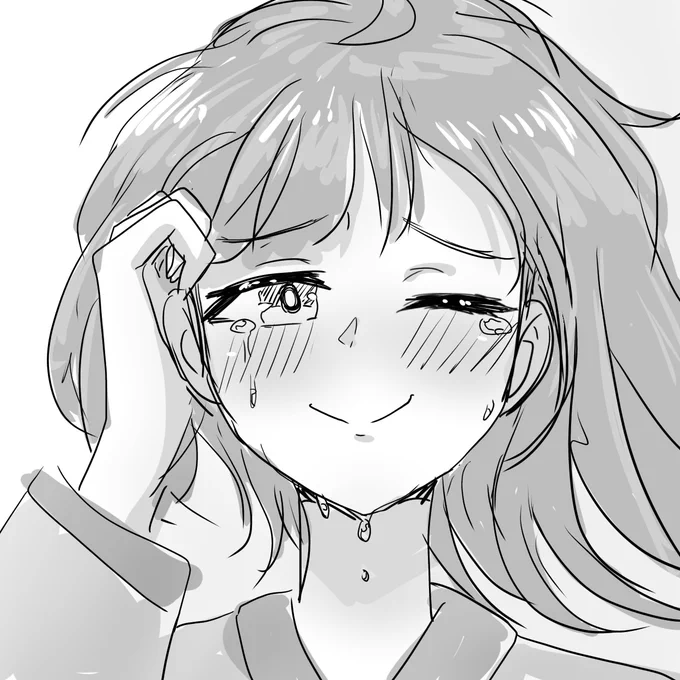 寝る前に落書きしたら、いい感じの描けた
(サブ垢のアイコンにしとこ…) 