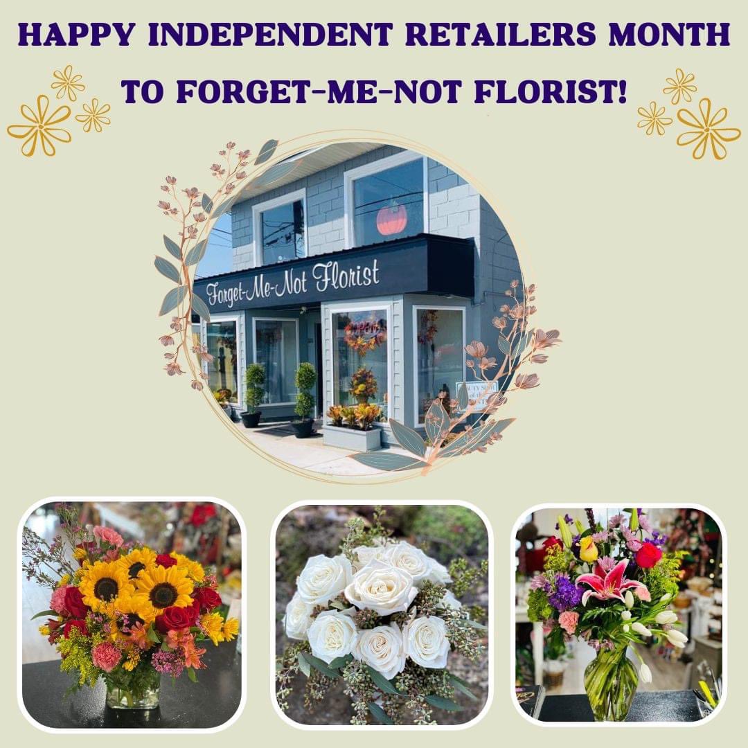 Independent retailers and local businesses create local economic growth, job opportunities, and provide unique goods and services for their communities. To celebrate #IndependentRetailersMonth, we wanted to give a shoutout to a our client, Forget Me Not Florist &amp; Gifts! 💐🌹🌼🌻