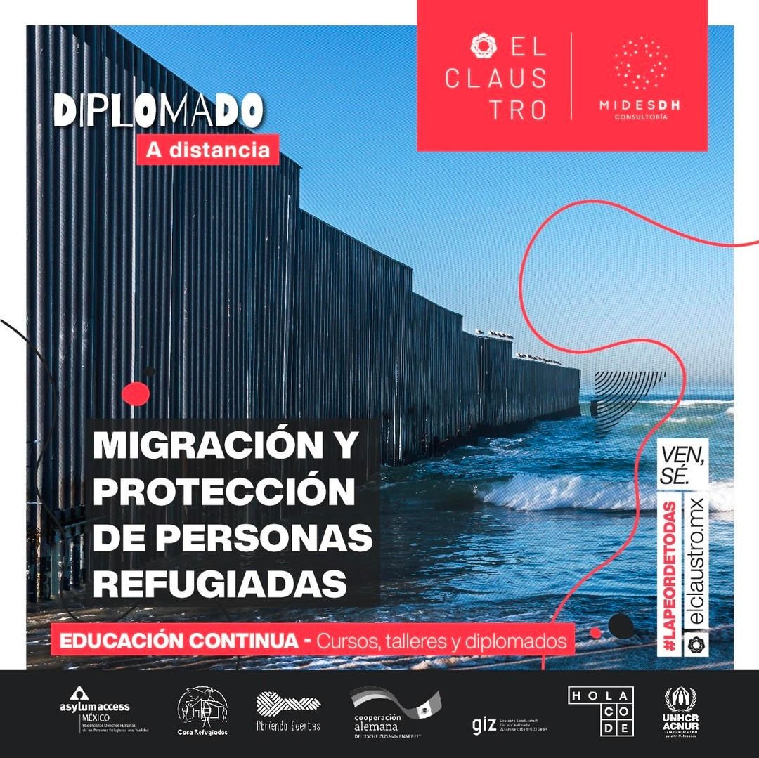 AsylumAccessMX's tweet photo. #Diplomado Migración y Protección de Personas Refugiadas 📚

Conoce el contexto de las migraciones actuales a nivel internacional, y los desafíos de la protección internacional.

📅 Inicio: Agosto 20

Da click en el siguiente link para mayor información: https://t.co/3ntyyeEV0X https://t.co/ZDju4BOUod