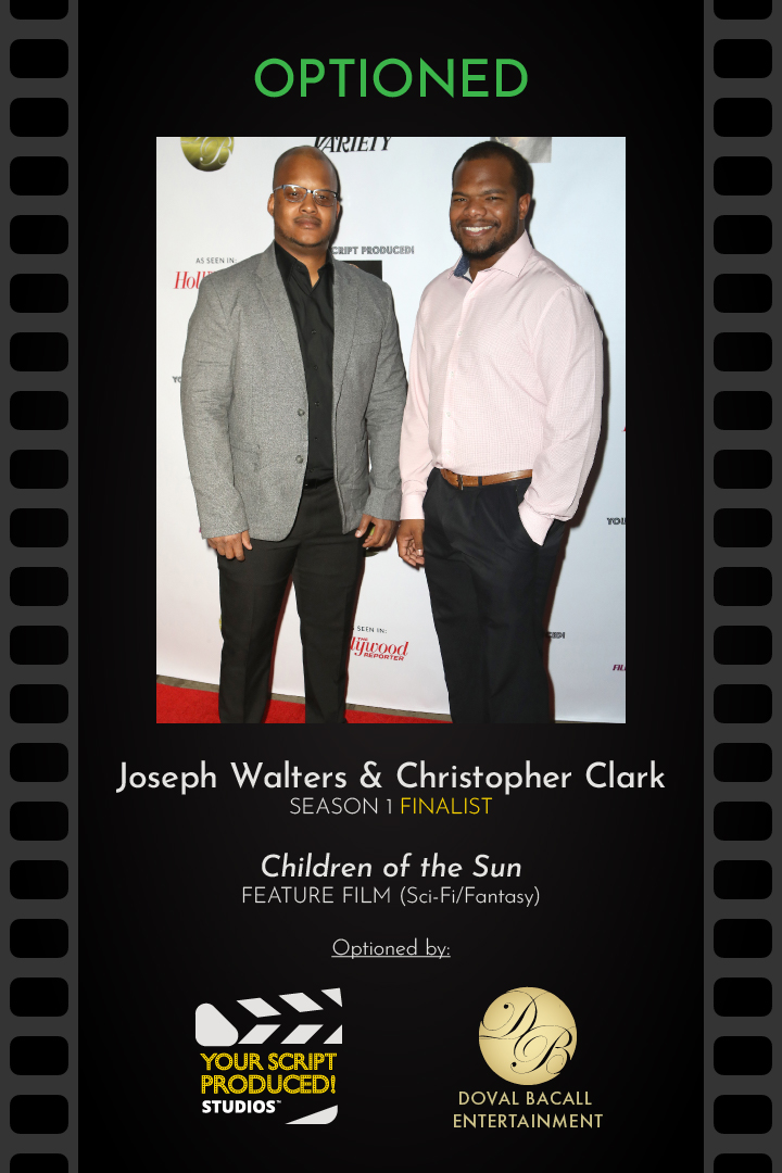 Script_Produced's tweet image. Recognizing the talented #YSPseason1 Finalists Joseph Walters & Christopher Clark for the Sci-Fi/Fantasy Feature Film "Children of the Sun."
#GotScript? Season 3 Deadline Approaching August 31, 2022
***
Learn More and Submit at YourScriptProducedStudios.com