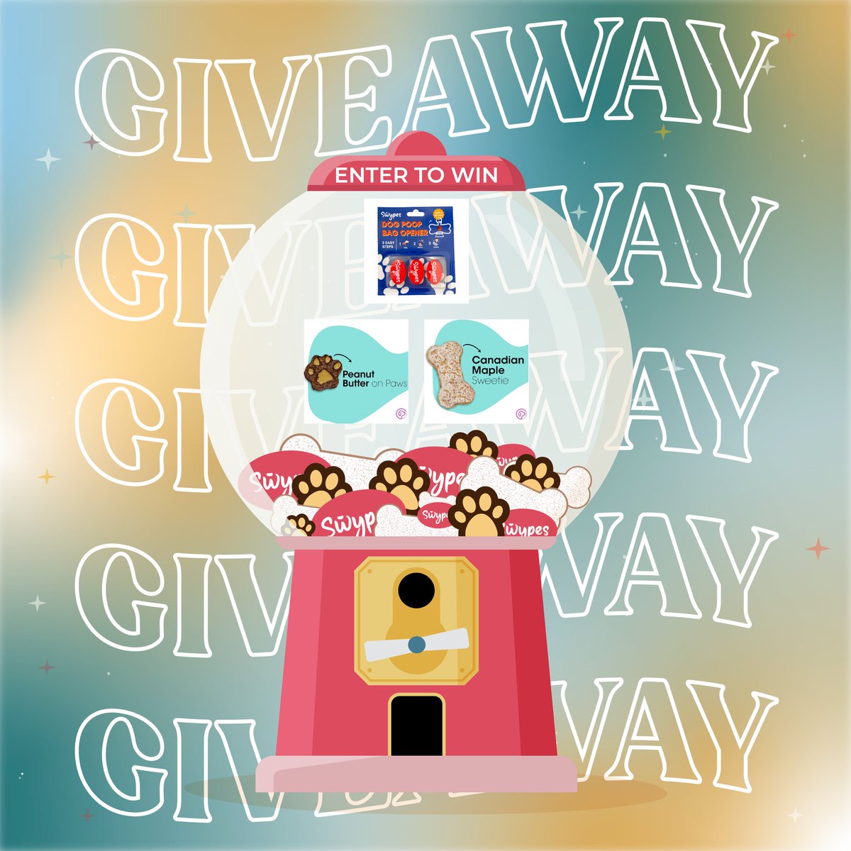 shopswypes's tweet photo. What a good way to celebrate our new Twitter by having a #GIVEAWAY 🎁🎉

Follow &amp; Retweet to win:
(1) Pack of Swypes Dog Poop Bag Opener and
(2) Packs of dog treats from Biscuits by Bitches

Giveaway ends on August 5, 2022 and is valid for #Toronto residents only 🍁 https://t.co/LGOI63vvZV