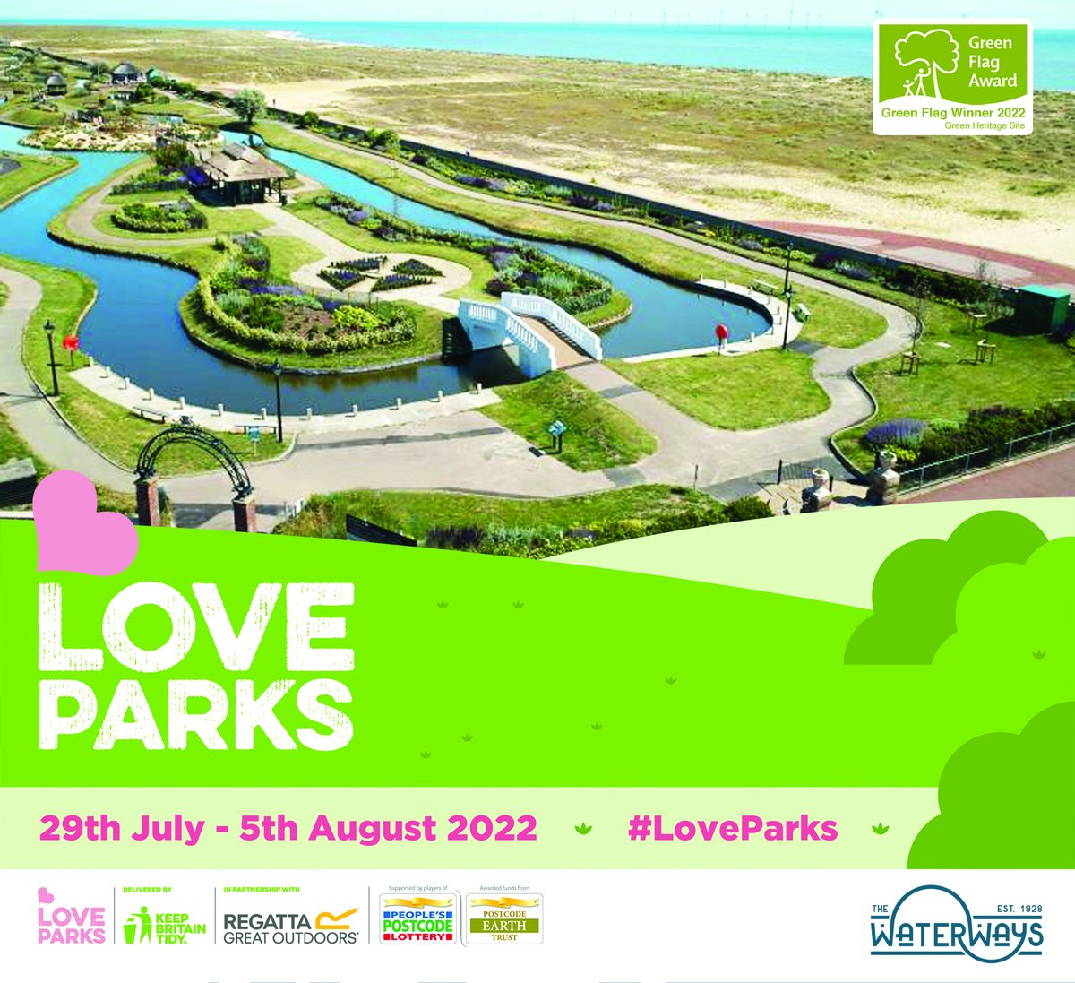 WaterwayProject's tweet image. When was the last time you visited? 🌳

Parks provide a breath of fresh air for kids and parents alike! According to a recent survey from @KeepBritainTidy and @YouGov, 68% of parents say they take their child to the park to burn off energy.

 #LoveParks #GreatYarmouth