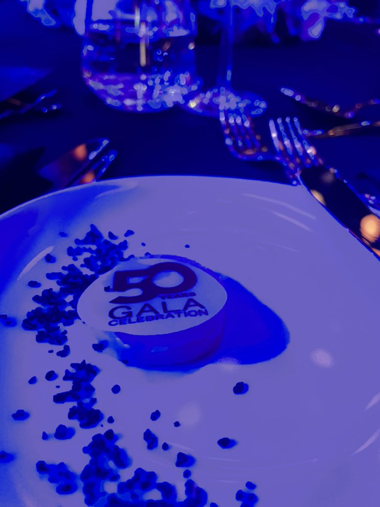 The table is set for a spectacular evening at the #SAP50 Gala Celebration. From our founders to futurists…everyone here is excited about the next 50 years!