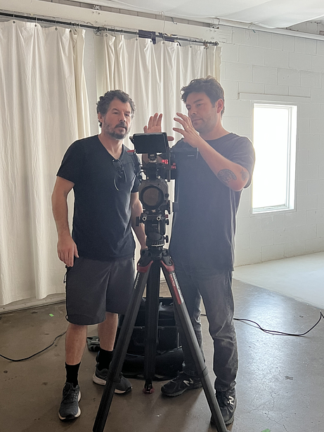 WSJCustom's tweet photo. Take a look behind the scenes of our latest video shoot. @marcperton of @WSJCustom spoke with an industry leader at a global software company about how organizations use real-time data to optimize the financial services experience. https://t.co/ntNHxdZVlH