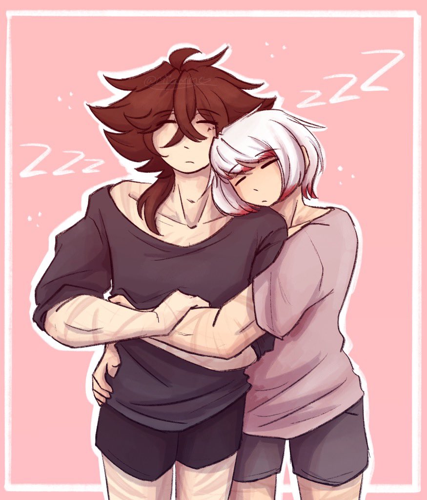 Sleepy cuddly boys
#bsd #tecchousuehiro #jounosaigiku #suegiku