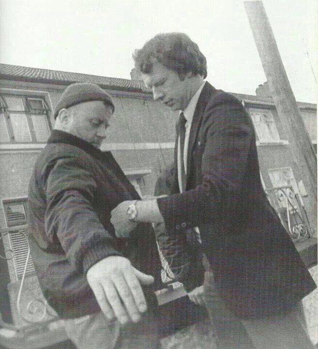 Christy Moore searched by Special Branch in Dublin, 1981. 

"My life's work has been endowed with songs of struggle."