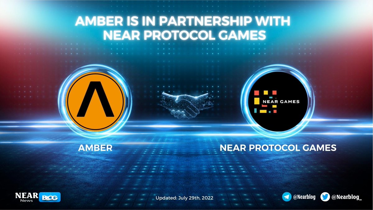 WalkyrienVC's tweet photo. π@AMBER_metaverse is in partnership with @Play_on_Near
#AMBER is a Metaverse and NFT game with a variety of battle modes in which NFTs are your digital property: characters, weapons, vehicles, real estate and land.π€©
#NearBlog #NEAR #NearProtocolGames #AMBER https://t.co/tmPlIFw9wv