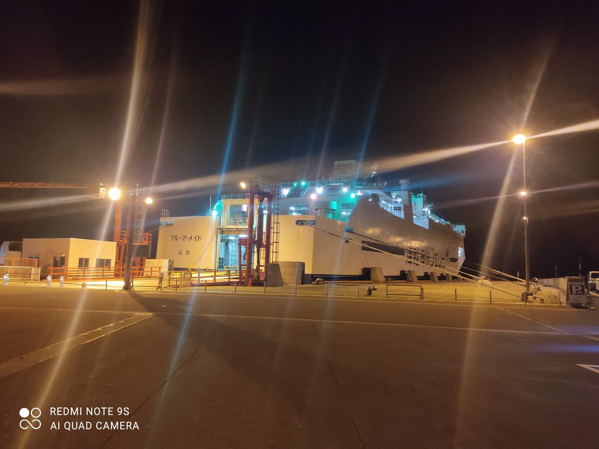 ６月からの２ヶ月で津軽海峡フェリー11回目の乗船です。
常連です笑🚢