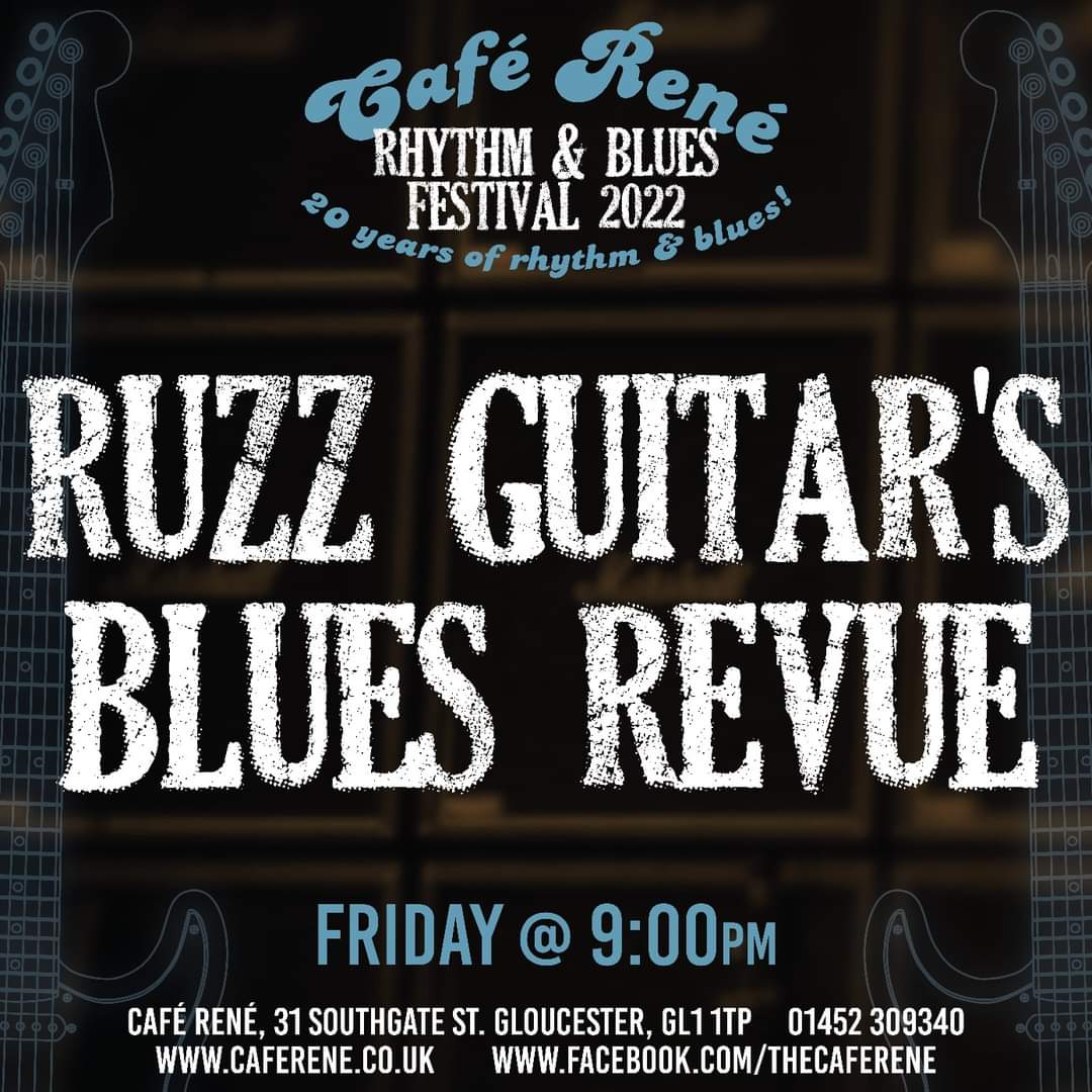 BluesGloucester's tweet photo. At @CafeRene tonight from 7pm
@HipRoute @RuzzGuitar #RichDickinsonsDrivingForce https://t.co/QEuMtltsiB