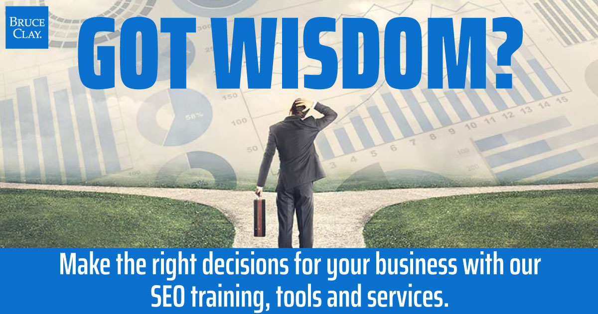 BruceClayInc's tweet photo. Our training, tools and services help you develop the #SEOwisdom to make informed decisions that move the needle for your business. #SEOtraining #SEOtools #SEOservices
https://t.co/f2TEH8AZUq https://t.co/XG8Q07XYTJ