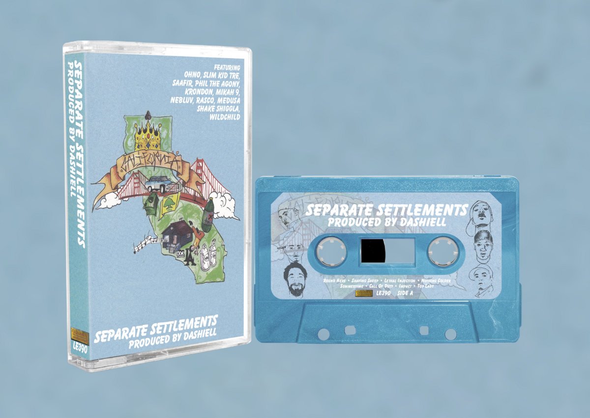 LegendaryEntInc's tweet photo. Now available on limited edition cassette! 🌟
🎵 Dashiell - Separate Settlements (2011)

Featuring as smorgasbord of West Coast MCs stretching from LA to the Bay and in between!

Check it out 👇
https://t.co/Lyr0EFIWFq https://t.co/t4ZLkpNwPT
