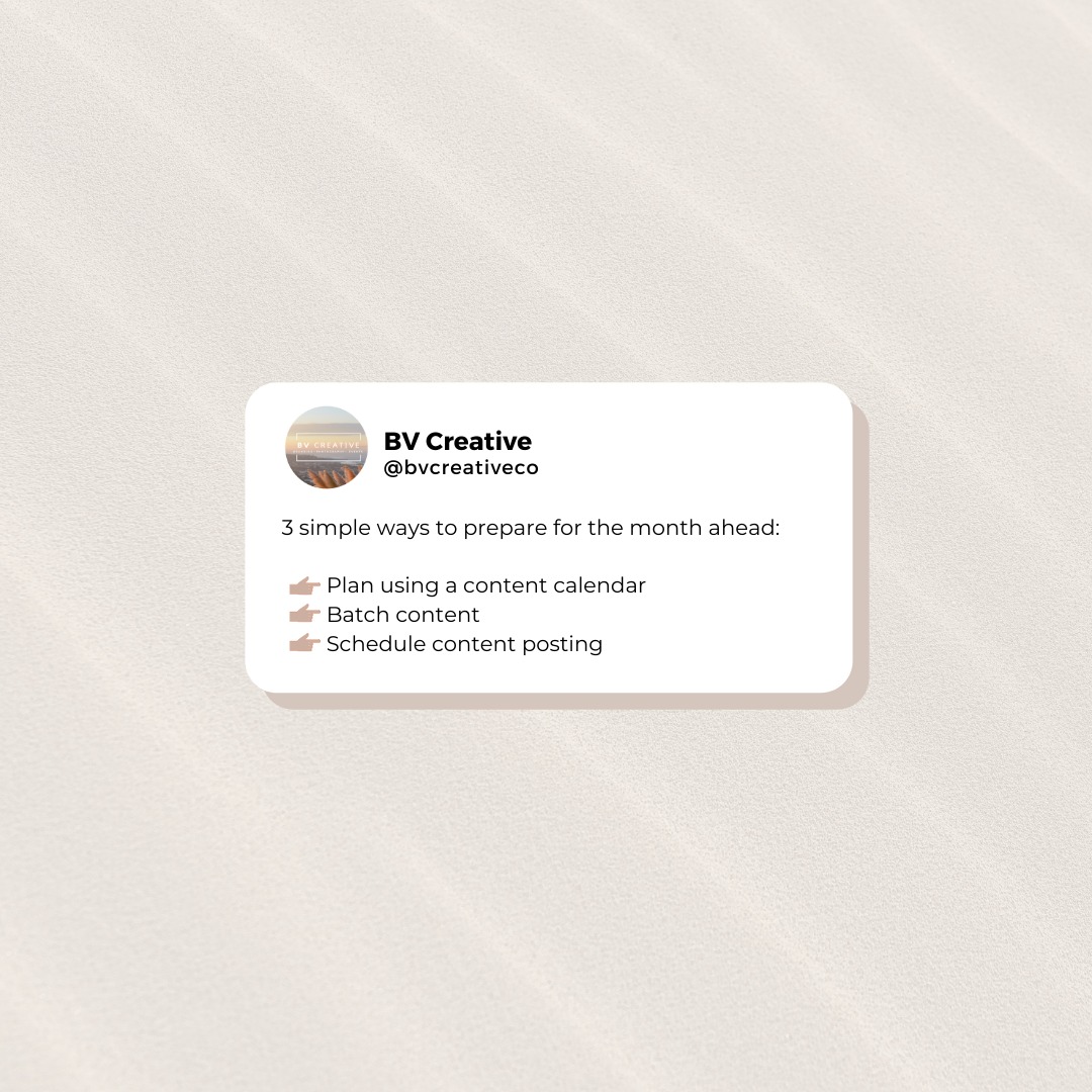 BV Creative tweet media