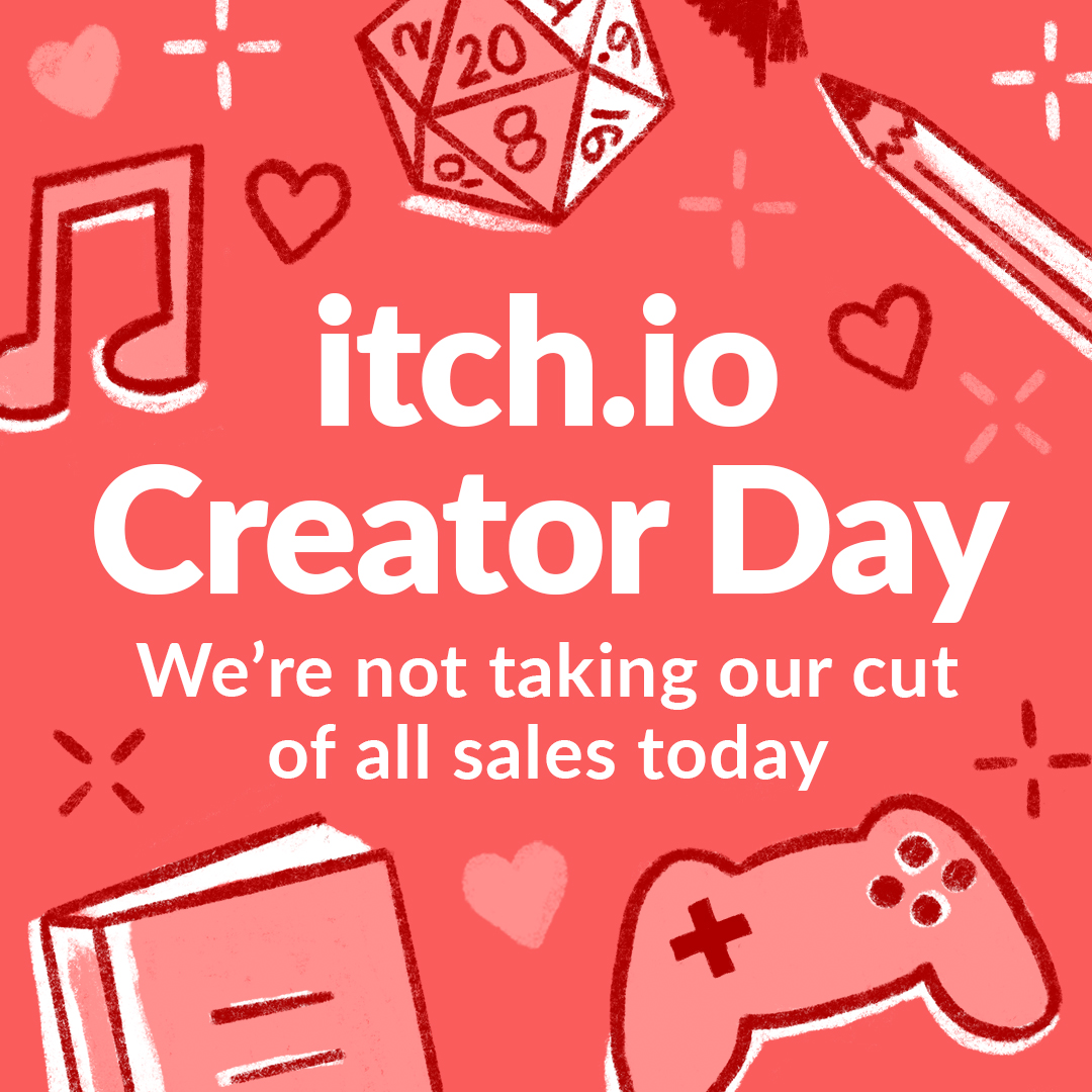 Itch.io won't take a cut of game sales on May 14th