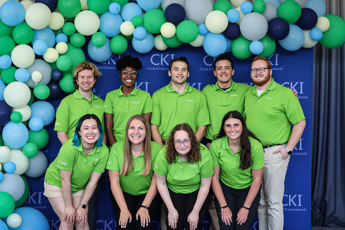 Congratulations to the 2021-22 Circle K International Board on an incredible year of leadership and service! Wishing you all the best in your future endeavors. #ChooseCKI