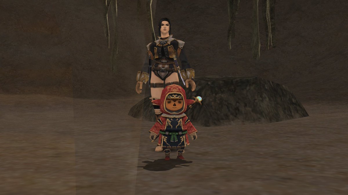 LeoShieldsFF's tweet photo. @kitty_heals and I spent hours to pop Centurio X-I for the Shaman Cloak, but no drop even with TH:7! Rude, but silver lining is Kitty dinged 60 and looks great in her new gear :D https://t.co/aNNOjdKzD9