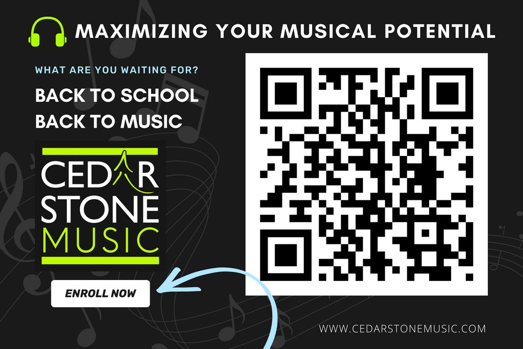 What are you waiting for? Back to School means Back to Music!
Enroll today and grab a prime time slot!

#cedarstonemusic #lovemusic #backtoschool #backtomusic #makeitcount #highereducation #lovetolearn #somuchprogress