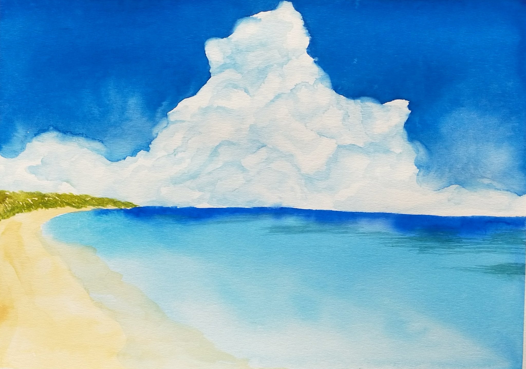 natsu さん　sea of rose アート natsu さんsea of rose アート