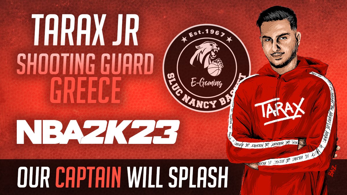 Great news today for our team as we came to an agreement with our Greek sniper <a href="/TaraxJr/">𝙏𝙖𝙧𝙖𝙭 🇬🇷</a> 🎯 for 1 more year! Our captain will continue under the Red and White Sluc jerseys for the next season as well.! ❤️🤍 <a href="/SLUCbasketNancy/">SLUC Nancy Basket</a> #GoSluc