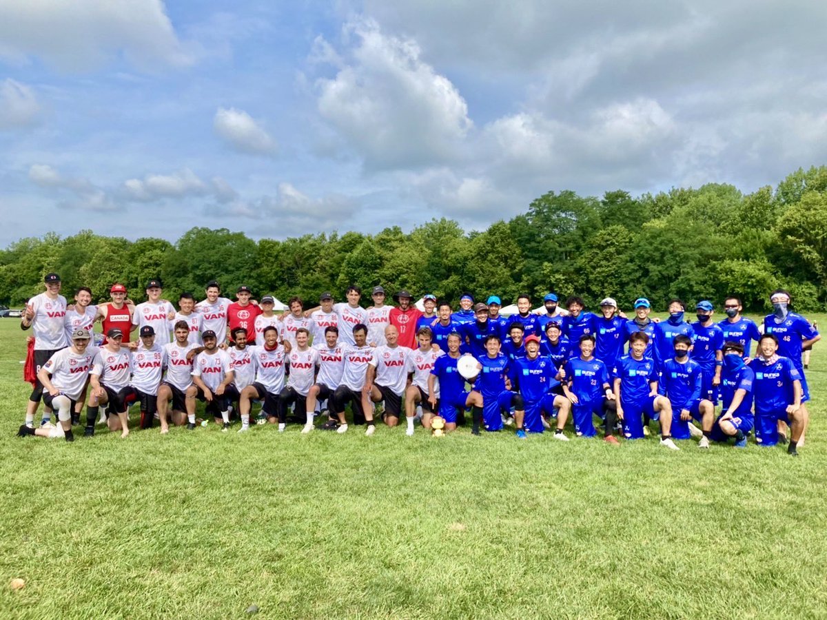 ultimate_jfda's tweet photo. ▼🇺🇸WUCC _ 7/29 Day7 🗽▼
【Buzz bullets】vs Furious George
🇯🇵15-8🇨🇦
Buzz bulletsの勝利👏思いっきり!Go Buzz bullets!
#buzzbullets
#dontstopbuzz
#oneforbuzz
@WorldFlyingDisc
@wfdf_wucc
#アルティメット
#ultimate
#flyingdisc
#wucc2022
#worldchampionships https://t.co/gNo48oPME4