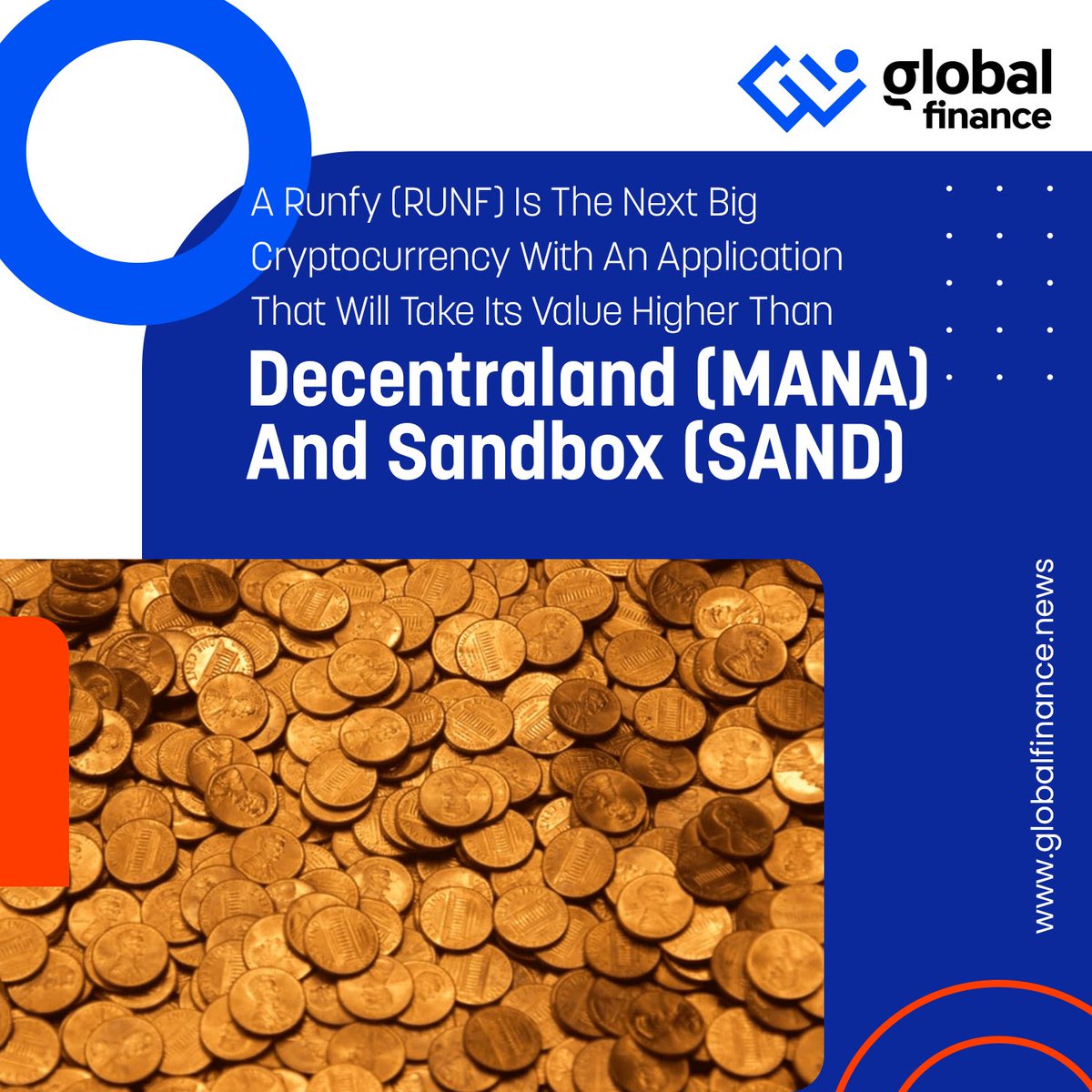 globfinanceoff's tweet photo. A Runfy(RUNF) is the Next Big cryptocurrency with an application that will take its value higher than Decentraland(MANA) and Sandbox(SAND).🤑💰

https://t.co/gSHWqkNMlD

#Decentraland #Sandbox #runfy #Cryptocurency #memetoken https://t.co/VQ0D2nYgvY