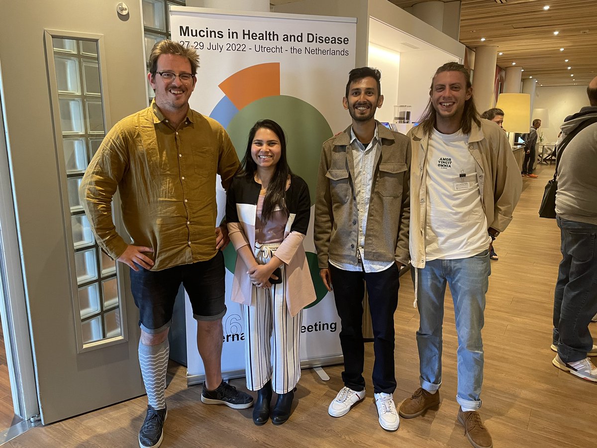 Mahadevanvenkit's tweet photo. Birchenough lab signing off from #mucin2022. Kudos to exciting scientific talks, interesting discussions and fun-filled activities! https://t.co/EJs7tYHxed