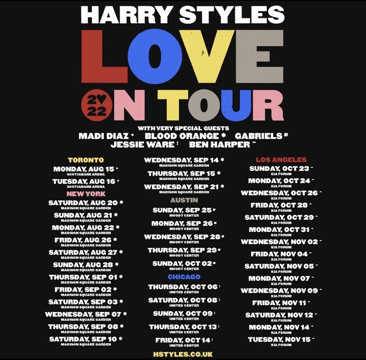 Cha♡ on X: 🥰HARRY STYLES LOVE ON TOUR MERCH GIVEAWAY🥰 The