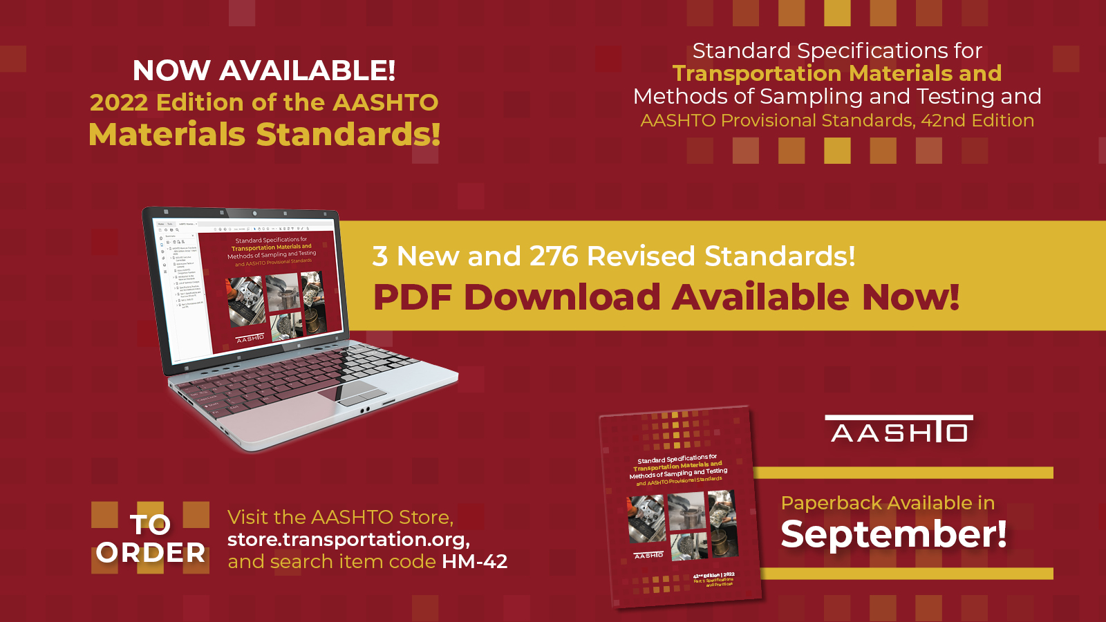 AASHTO on X: &ldquo;We just released our highly awaited AASHTO Standard 