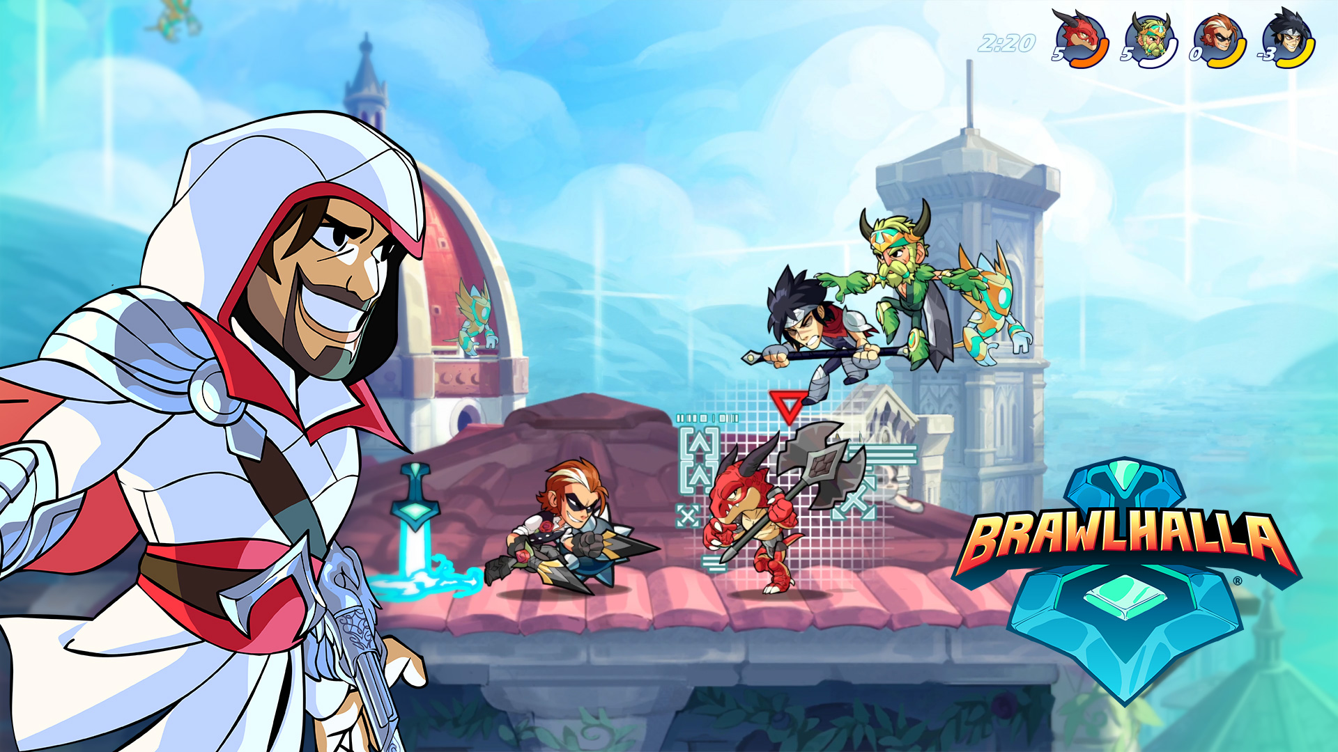 Steam :: Brawlhalla :: Introducing New Legend - Ezio: the Master