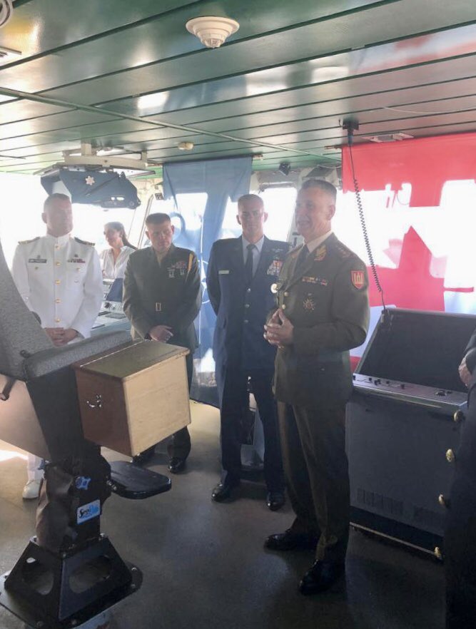 CanadaLithuania's tweet photo. This weekend @RoyalCanNavy #HMCSKingston and #HMCSSummerside are in Klaipeda with #SNMCMG1 as part of #OpREASSURANCE for the Festival of the Sea
@CanadaLithuania co-hosted a reception today and tomorrow the ships will host 🇱🇹 and 🇺🇦 students aboard for a day sail. #WeAreNATO https://t.co/VqpBghpb7J