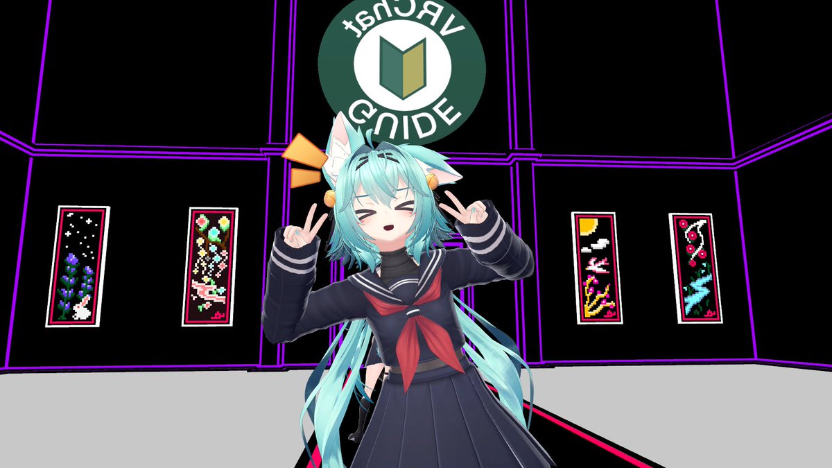 bono6711's tweet photo. VRの世界に爆誕した

#VRchatはじめました https://t.co/QD1B3bG0bp