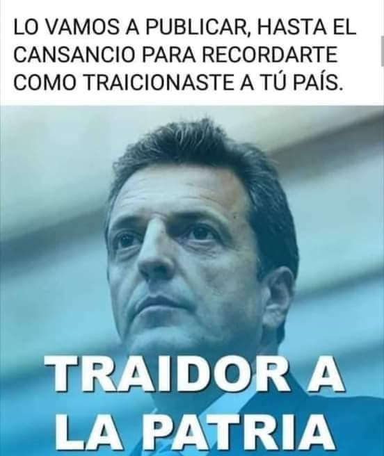 AndyDe12's tweet photo. @SergioMassa https://t.co/g9MsIOZXnX