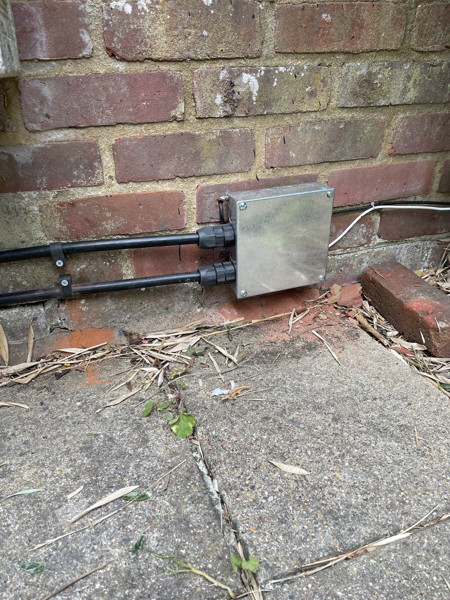 The amount of tools required is unreal. Lifted the patio installed new supplies.<a href="/GrantandStone/">Grant and Stone</a> <a href="/Gillec1/">Gil-lec Electrical Wholesalers</a> <a href="/WISKAUKLtd/">WISKA UK</a> <a href="/CPFuseBox/">FuseBox</a> <a href="/SWAonlineuk/">Specialised Wiring Accessories</a> #Chesham